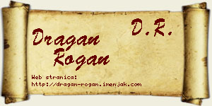 Dragan Rogan vizit kartica